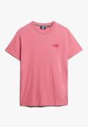 Superdry T-shirt Essential Logo Roze heren