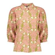 Geisha Blouse Groen dames