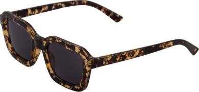 Zusss Zonne bril panter design camel Bruin dames