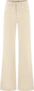 Florez Jeans Ana Flared Wit dames