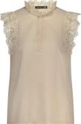 Label Dot Top Adis Beige dames