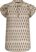 Label Dot Top Aaf Zwart dames