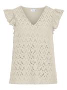 Vila Top Amalina Beige dames