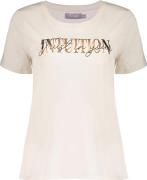 Geisha T-shirt trust your intiution Bruin dames