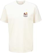 Revolution T-shirt Printed Wit heren