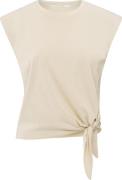 Yaya Sleeveless top with knot Bruin dames