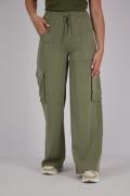 Co'couture Pantalon Ella Cargo Groen dames