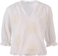 Enjoy Blouson Broderie Wit dames
