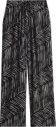 Opus Marou palm leaves Zwart dames