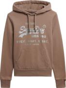Superdry Hoodie Vintage  Bruin dames