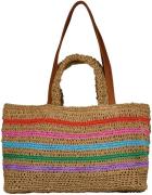 Zusss Shopper Crocket Streep Multi dames