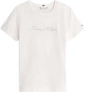Tommy Hilfiger T-shirt Script Wit dames