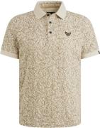 Pme Legend Polo Allover Print Beige heren