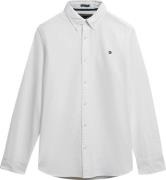 Superdry Overhemd Classic Oxford Wit heren