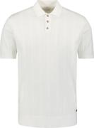 No Excess Polo Pullover Wit heren
