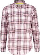 Scotch & Soda Overhemd Flannel Check Roze heren