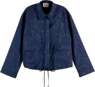 Scotch & Soda Blouse Utility Navy dames