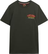 Superdry T-shirt Mountain Groen heren