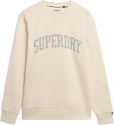 Superdry Sweater Atletic Ess Crew Off White heren