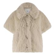 Nukus Gilet Loua  Bruin dames
