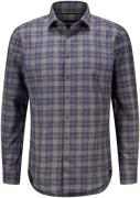 Bomont Overhemd BMT Flanel Check Blauw heren