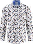 A Fish Named Fred Overhemd Various Guitars Wit heren