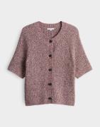 Opus Gebreid Vest Dacki mouliné-effect Rood dames