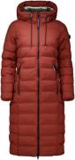 Khujo Gewatteerde Jas Simmie Bordeaux Rood dames