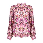 Geisha Blouse Animal Roze dames
