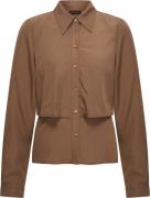 Aimée The Label Blouse Lea Bruin dames