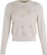 Anna Blue Trui Riccy Wit dames