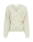MSCH Copenhagen Pullover Zinelle Hope Wrap  Beige dames