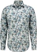 Bomont Overhemd Aquarel Flower Groen heren