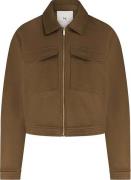Nukus Jas Wietse Scuba Taupe dames
