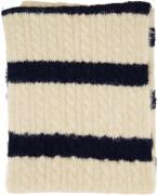 Zusss Gebreide sjaal kamels Blauw dames