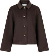 Neo Noir Wollen Jas Hamra Bruin dames