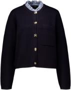 With Black Vest Celeste Navy dames