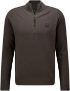 Butcher Of Blue Trui Clifden Bruin heren