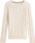 Tommy Hilfiger Trui Cable  Crème dames