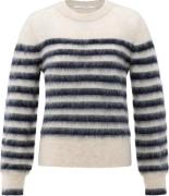 Yaya Sweater Gestreept Blauw dames