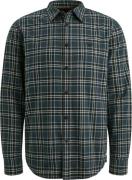 Pme Legend Overhemd Herringbone Yarn Navy heren
