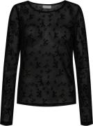 Freequent Longsleeve Iska Zwart dames