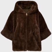 Bomont Poncho Celia  Bruin dames