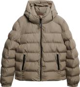 Superdry Puffer Jas Sport  Beige heren