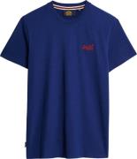 Superdry T-shirt Kobalt Blauw heren