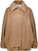 Giacomo Wollen Cape-jas Camel dames