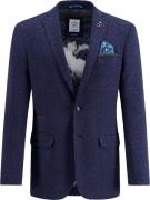 A Fish Named Fred Blazer Pique Navy heren