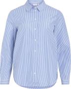 Vila Blouse Doja Striped Tape Navy dames