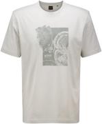 Boss Orange t-shirt Te_Imprint Grijs heren
