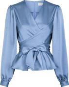 Neo Noir Blouse Rista Blauw dames